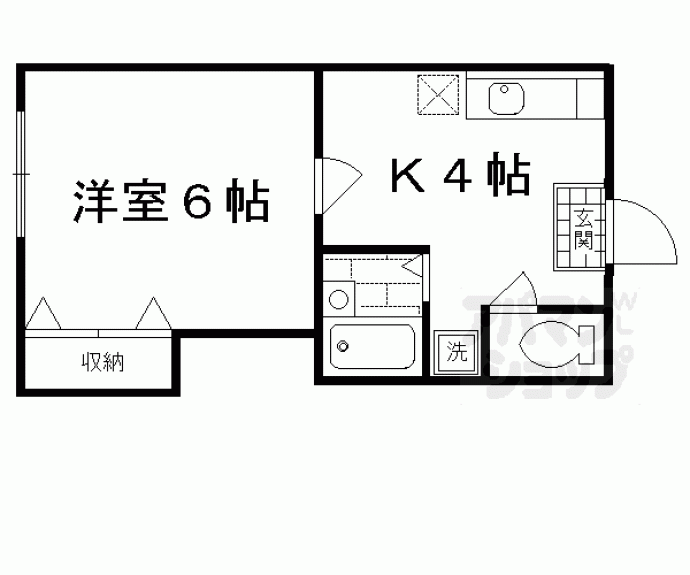 【松本マンション】間取