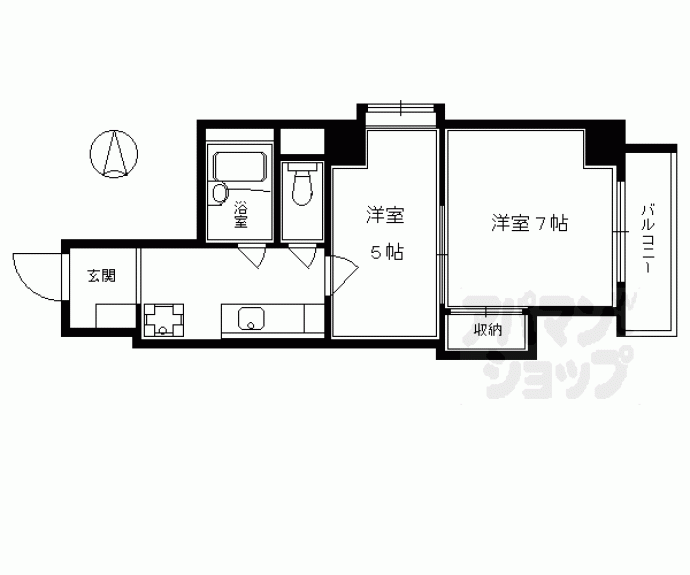 【プレシャス御池】間取