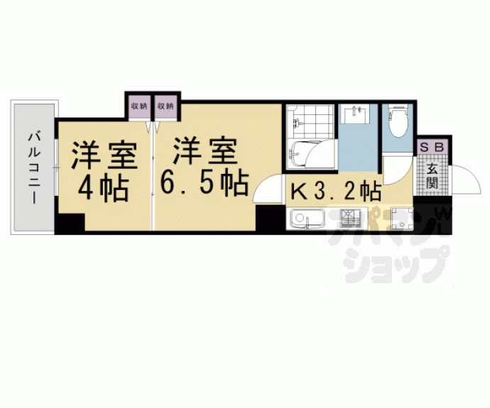 【プレシャス御池】間取