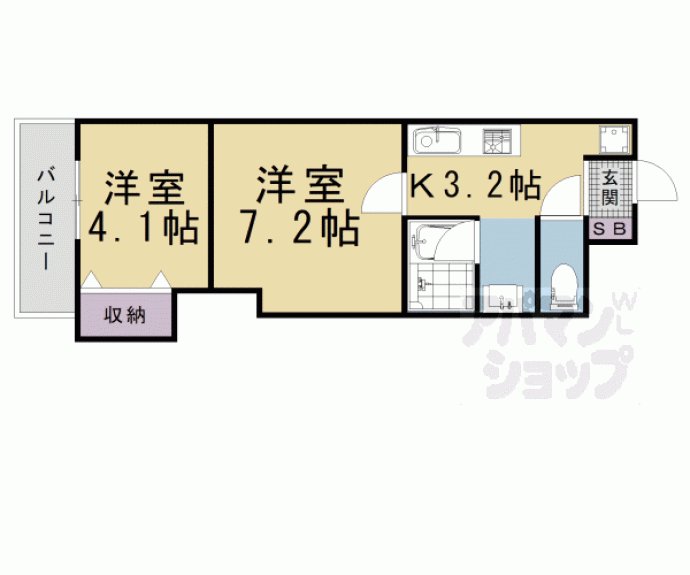 【プレシャス御池】間取