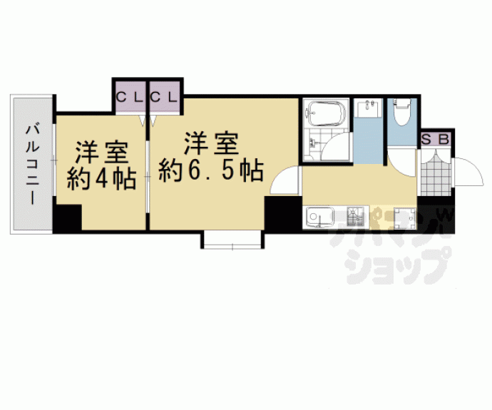 【プレシャス御池】間取