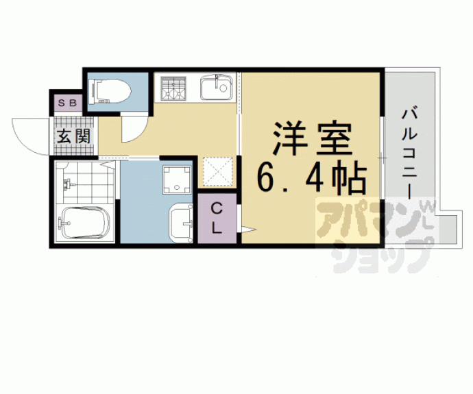 【PrivateResidence東山七条】間取