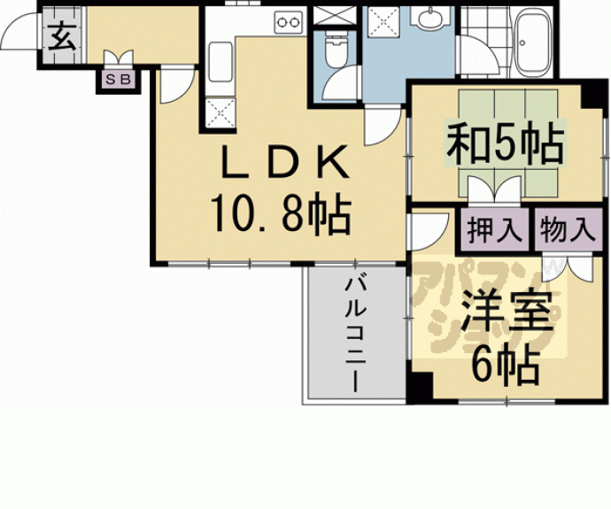 【オークリッチ松原】間取