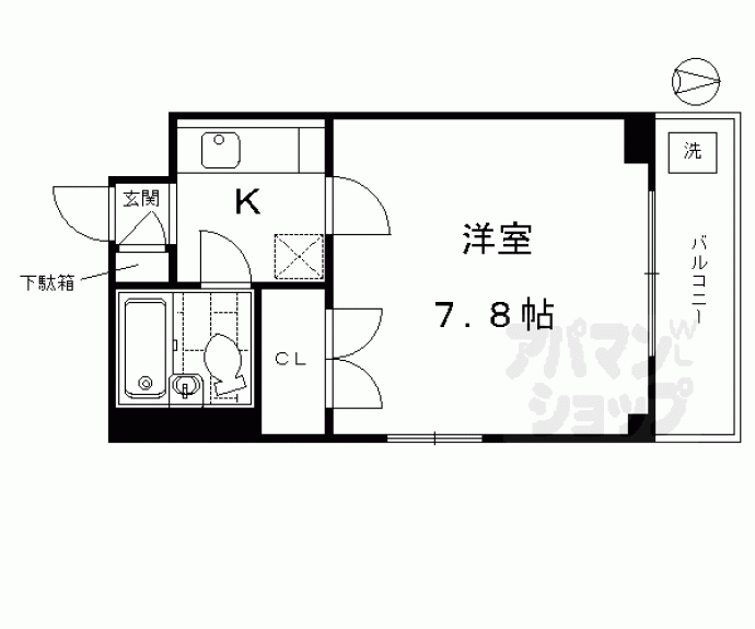 【メゾン東山】間取