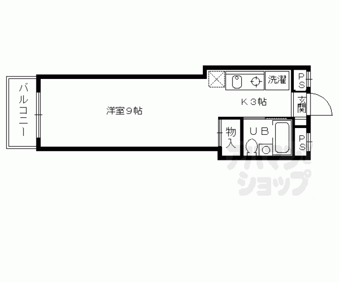 【シティーポイント２２】間取