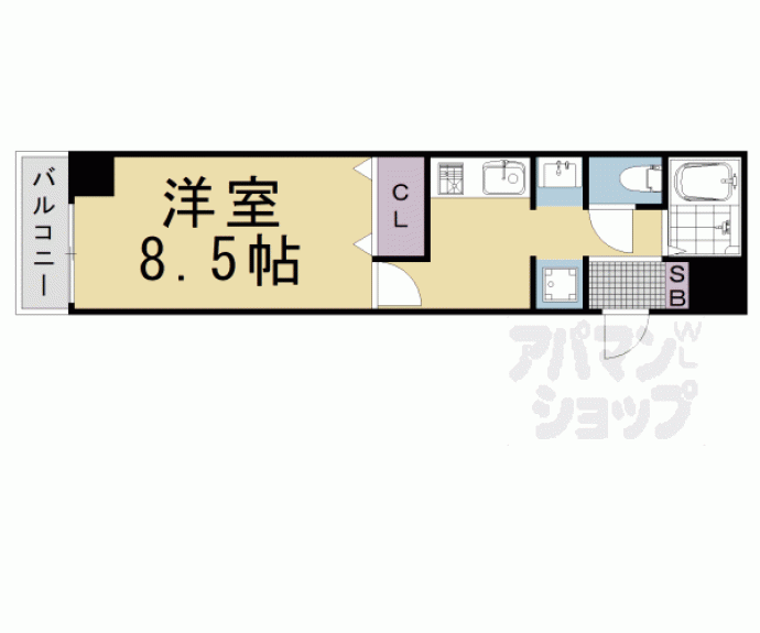 【シティーポイント22】間取