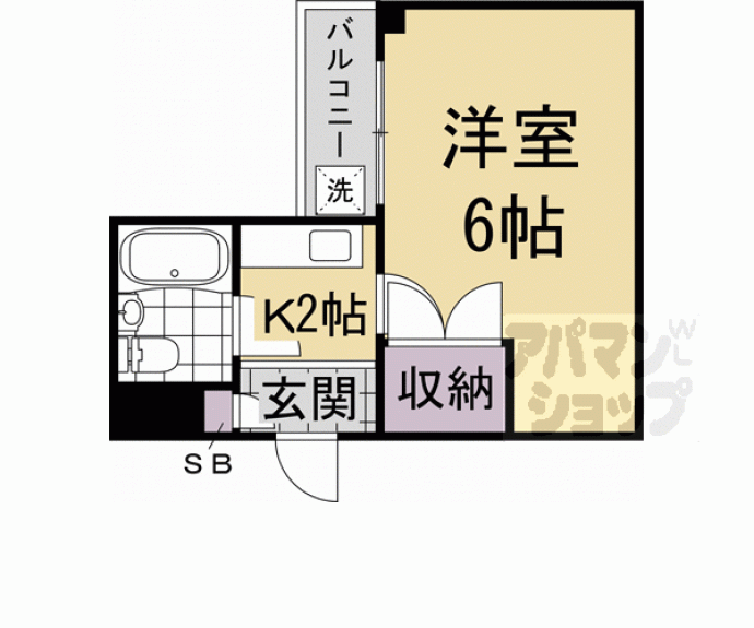 【シグナス御所ノ内】間取