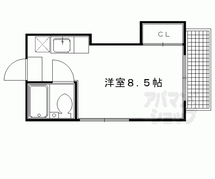 【サンローズ】間取