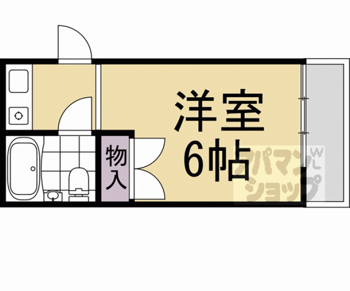 【禅昌院町ハイツ】間取