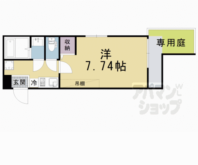 【グラン京都西陣】間取