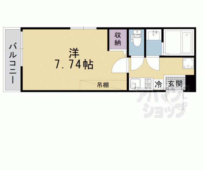 【グラン京都西陣】間取