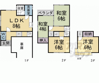 【納所町貸家】
