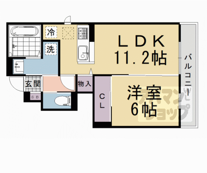 【仮）南山田町集合住宅】間取