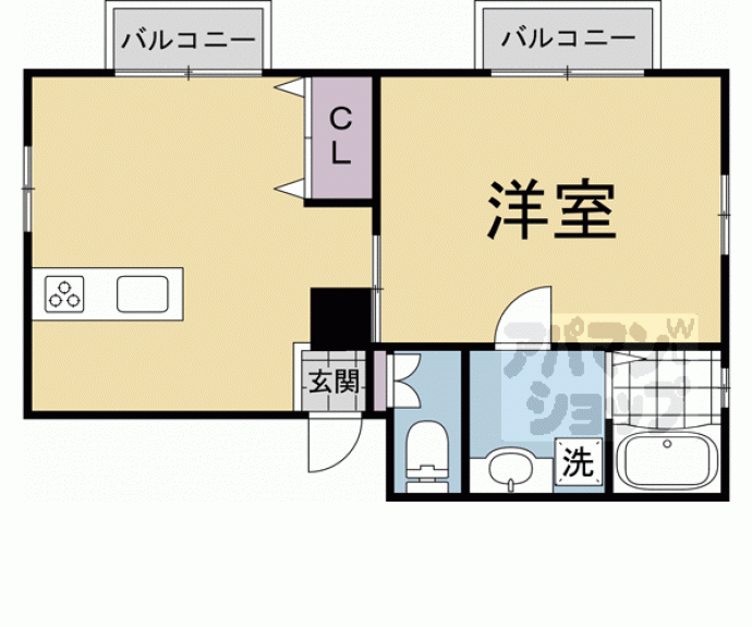 【シャトレ室町】間取