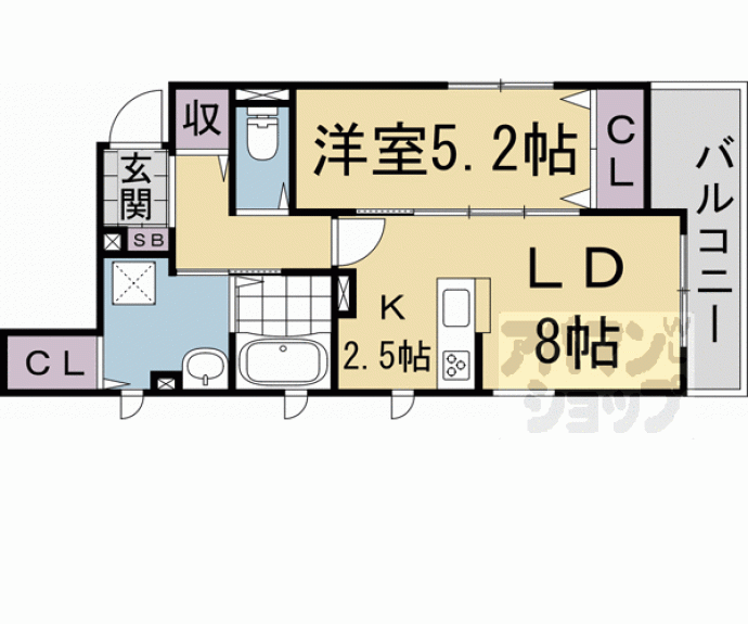 【Danke Court】間取