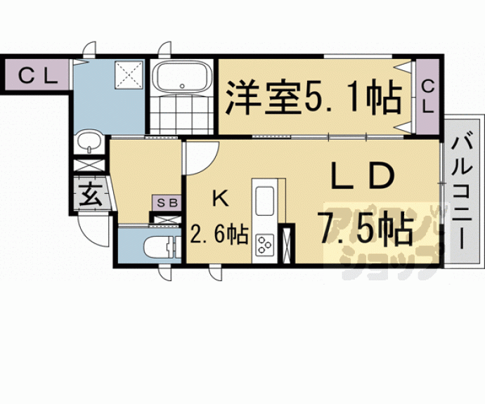 【Danke Court】間取