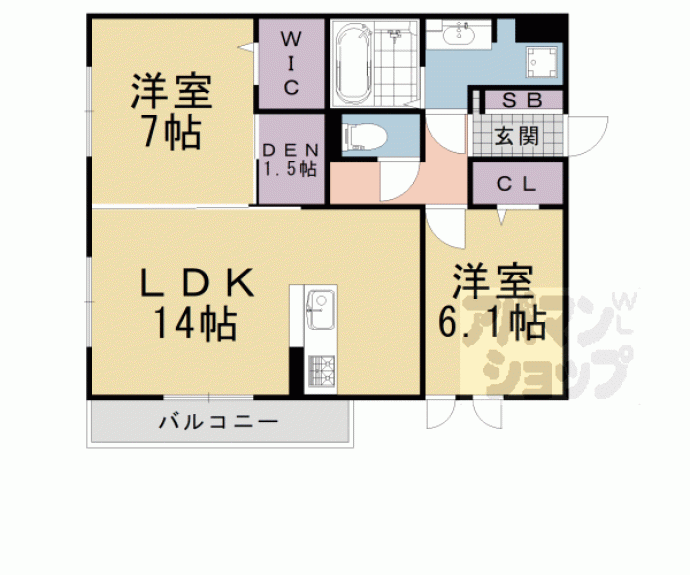 【グラン　シャリオ】間取