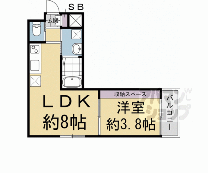【ブリリオ京都宇治】間取