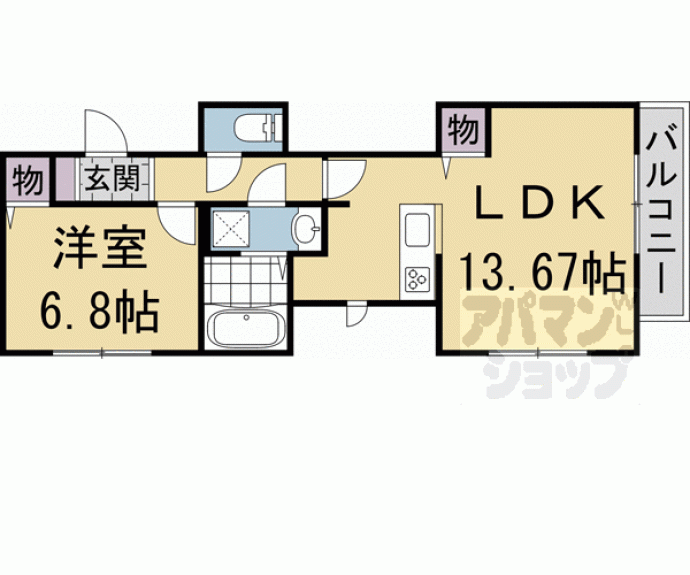 【サンジェスト】間取