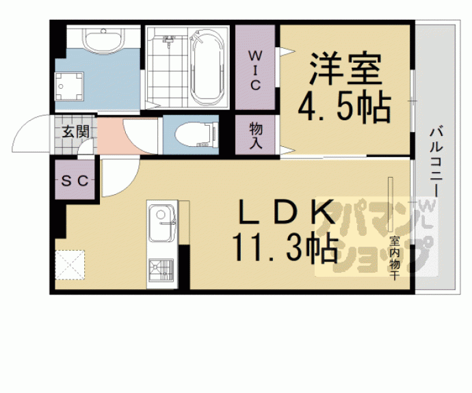 【ＳＥＪＯＵＲ　ＹＵＴＯＨＡ】間取