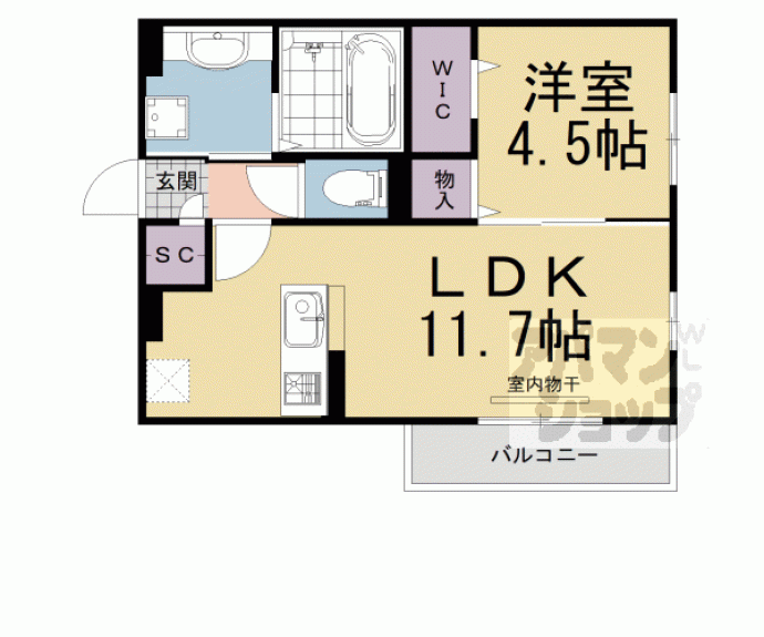 【SEJOUR YUTOHA】間取