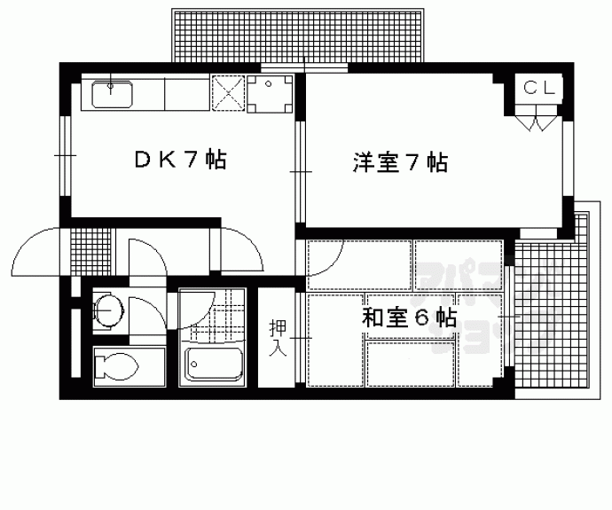【リバティ岩倉南】間取