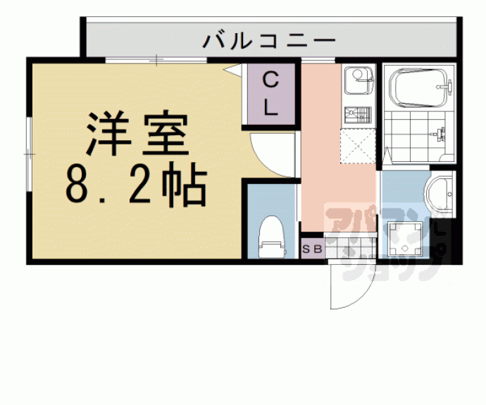 【ＧＲＡＮＧＥ京都壬生】間取