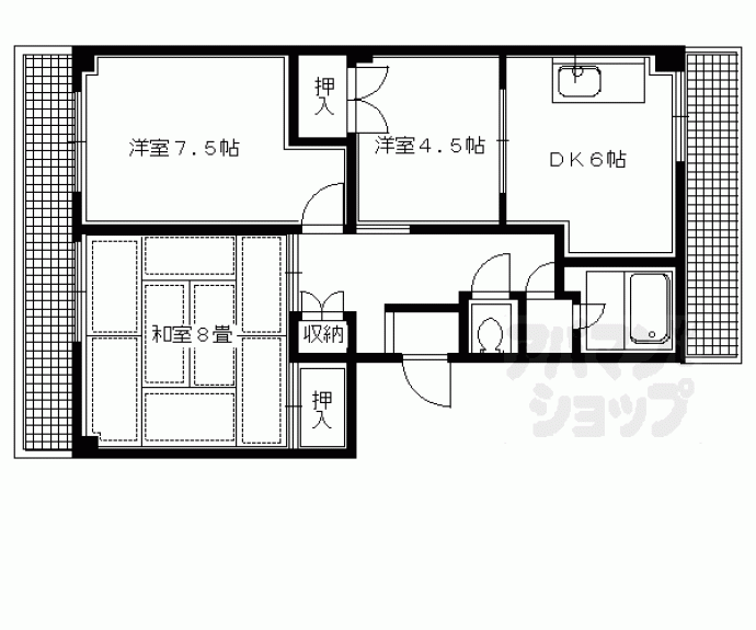 【メゾン西川】間取