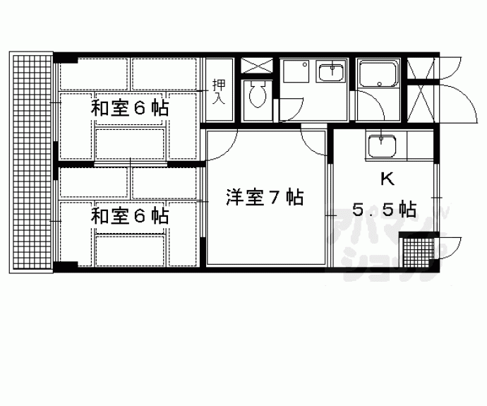 【詩仙ハイム】間取