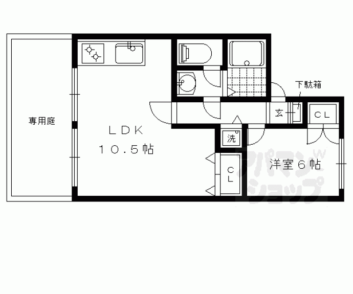 【セジュールロゼット】間取