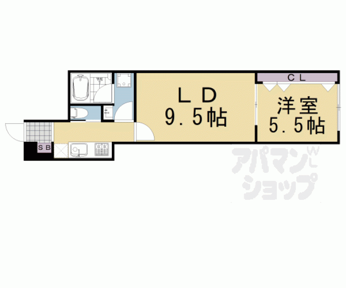 【プラウレーヴ富小路】間取