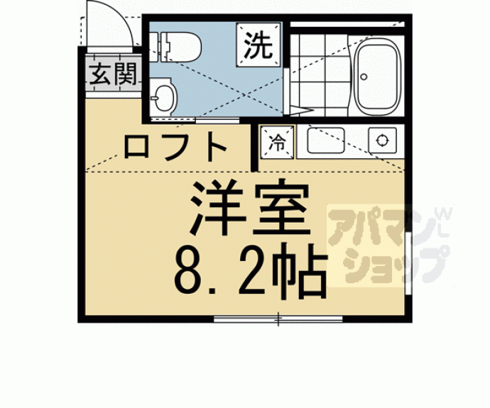 【ＮＥＳＴ冷泉町】間取