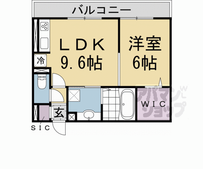 【メゾンシュシュ】間取