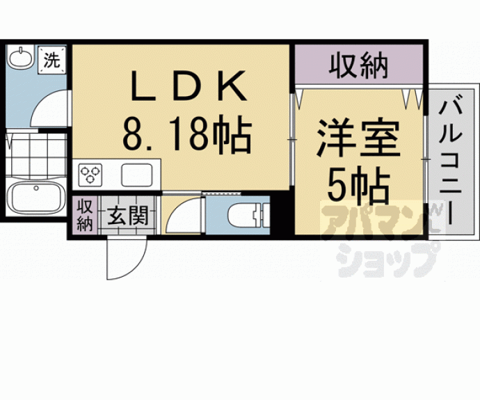 【Ｒｅｃｕｅｒｄｅ桃山】間取