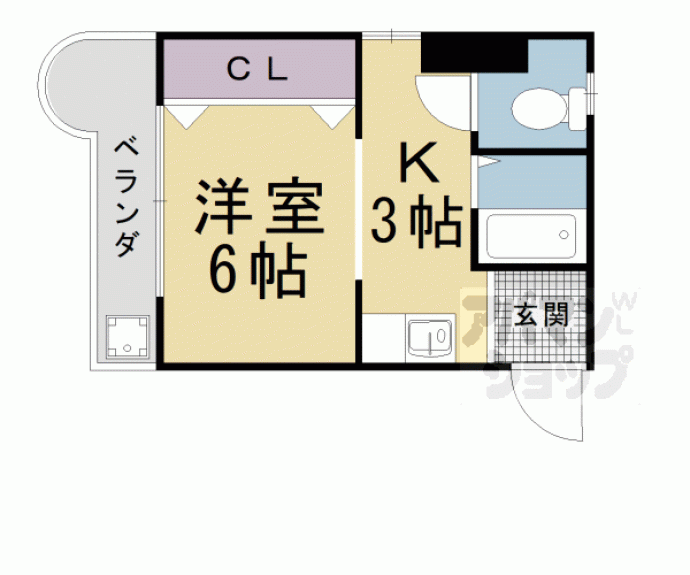 【銀閣寺南】間取