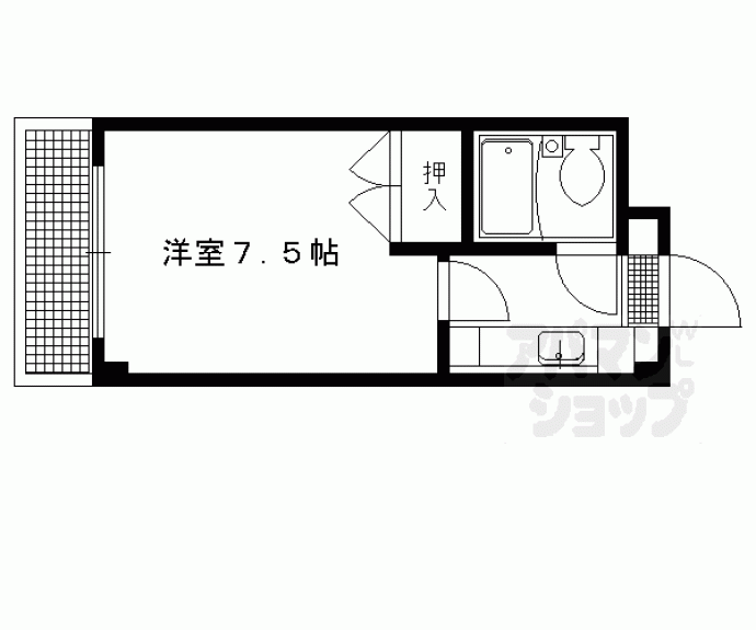 【COZYスチューデントジュラク】間取