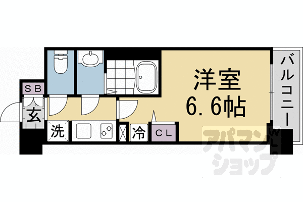 【プラシード京都】間取