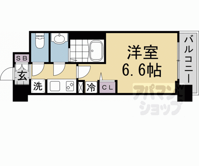 【プラシード京都】間取