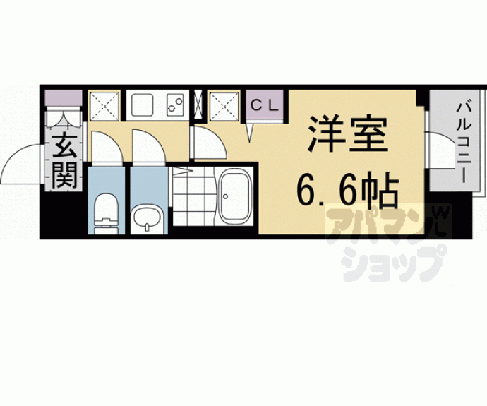 【プラシード京都】間取