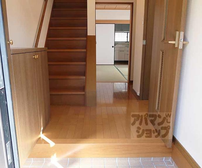 【東九条中札辻町　貸家】間取