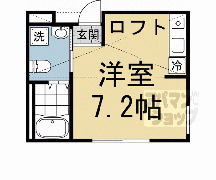 【ＮＥＳＴ冷泉町】間取