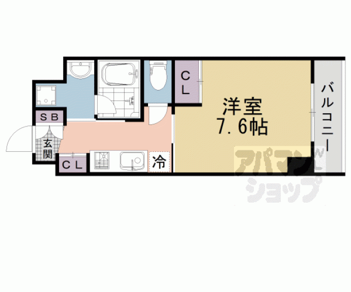 【Vine Oak Rabbi(バインオーク ラビ)】間取