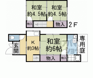 【桂上豆田町貸家】