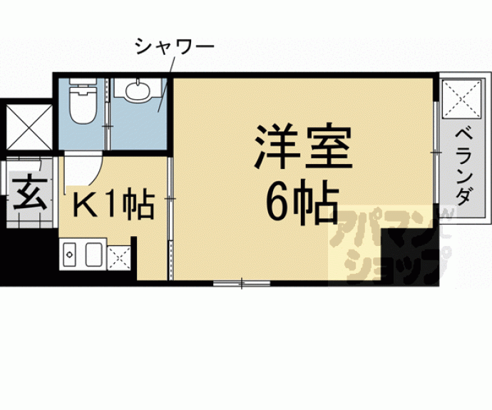 【コスモリード京都今出川】間取