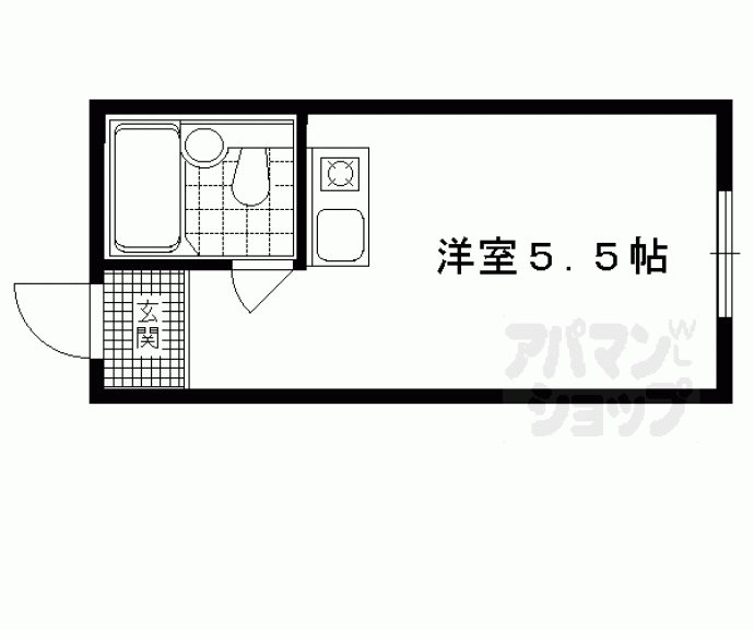 【佐わらび堺町マンション】間取