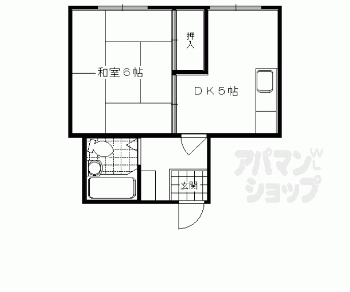 【佐わらび堺町マンション】間取