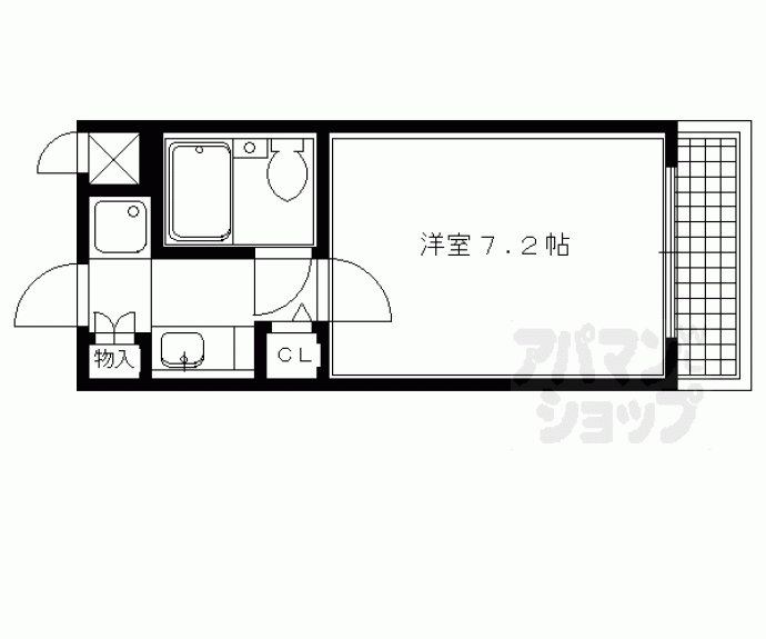 【ＤＥＴＯＭ－１衣笠】間取