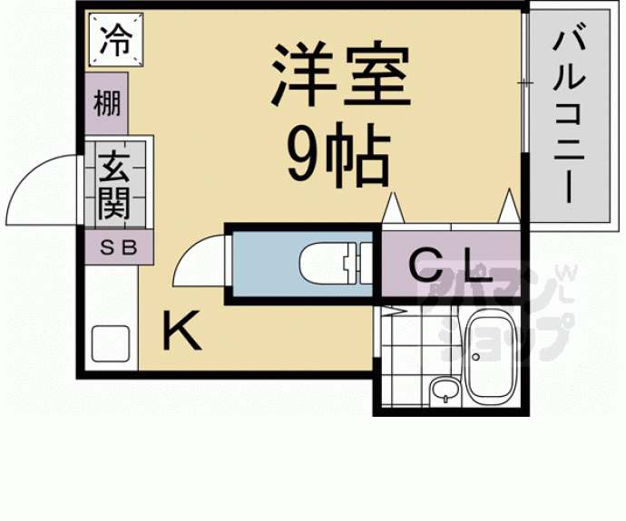 【京都　植村荘】間取