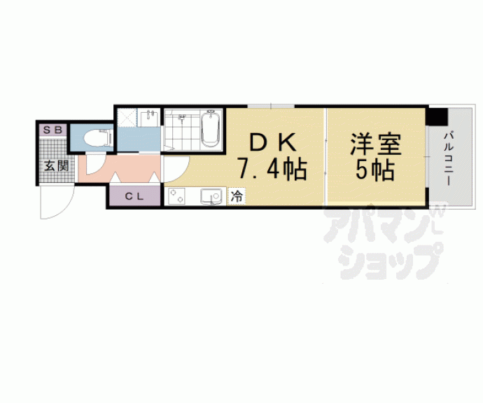 【レ・セーナ】間取