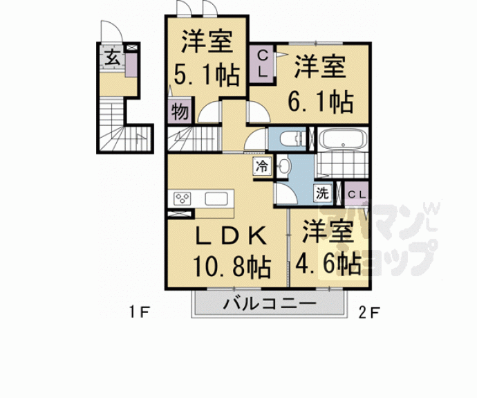 【Ｒｉｃｏｒｄｏ】間取
